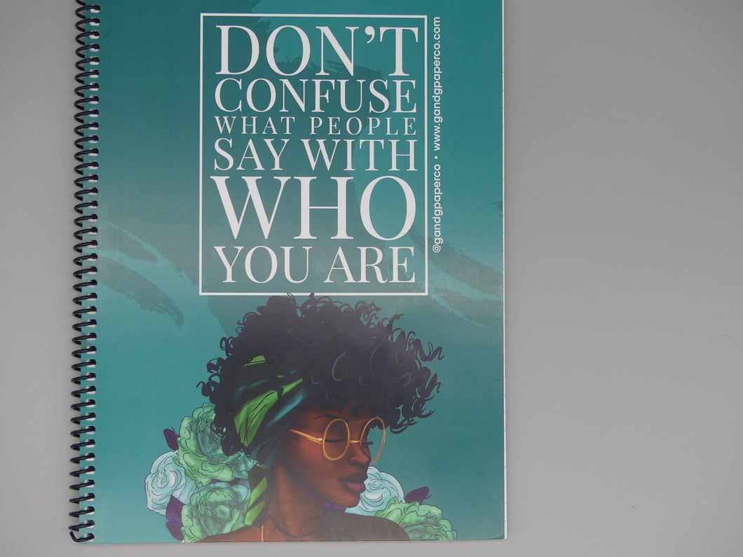 Don't Confuse What People Say... Notebook