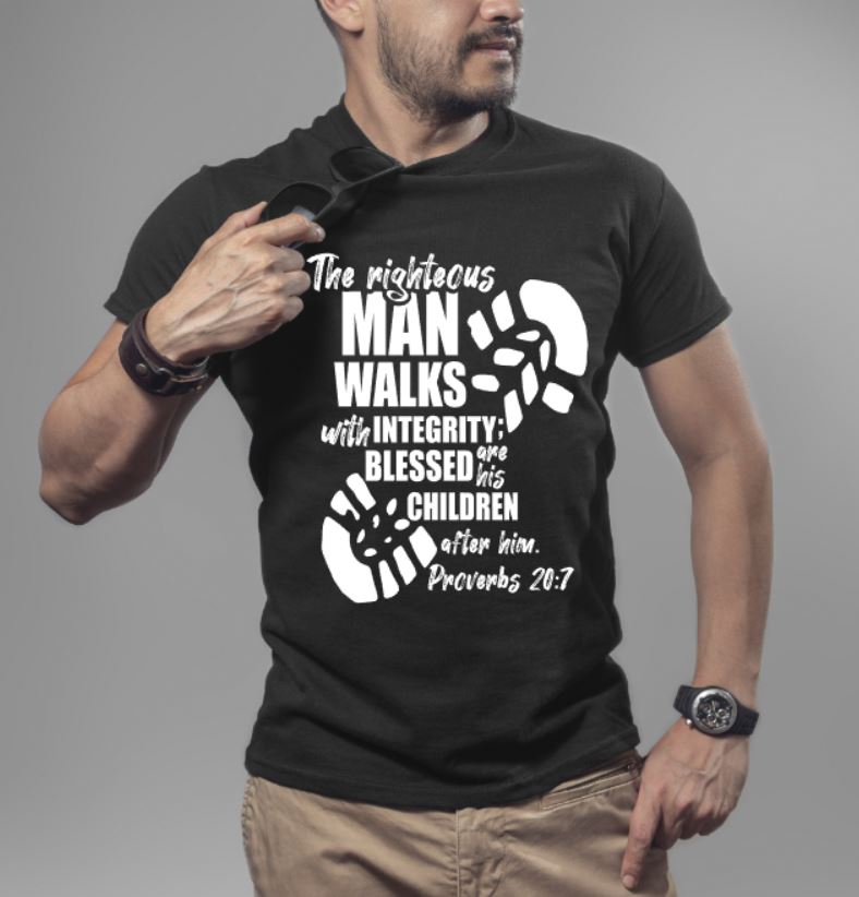 The Righteous Man Walk...
