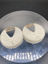 Load image into Gallery viewer, Small/ Medium  Woven Earrings
