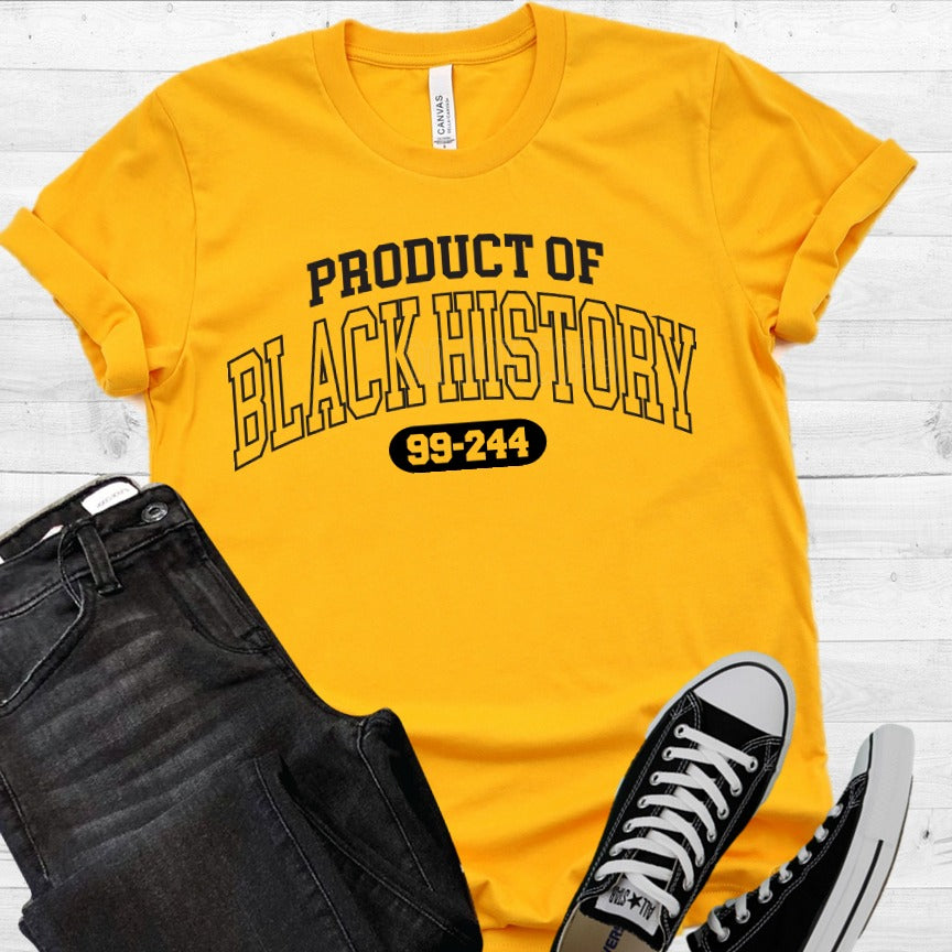 Product of Black History (t-shirt)